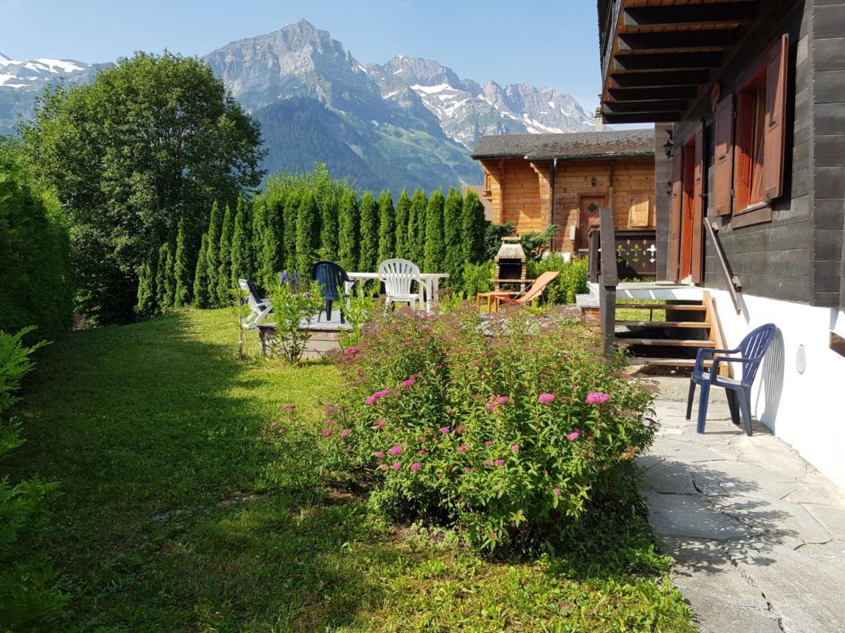Chalet Brimborion Champery Bagian luar foto